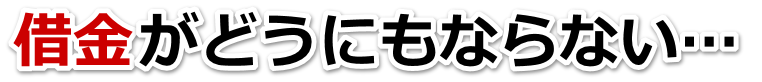 もうどうしようもない。借金が返せない。松原市で弁護士や司法書士を頼って無料相談